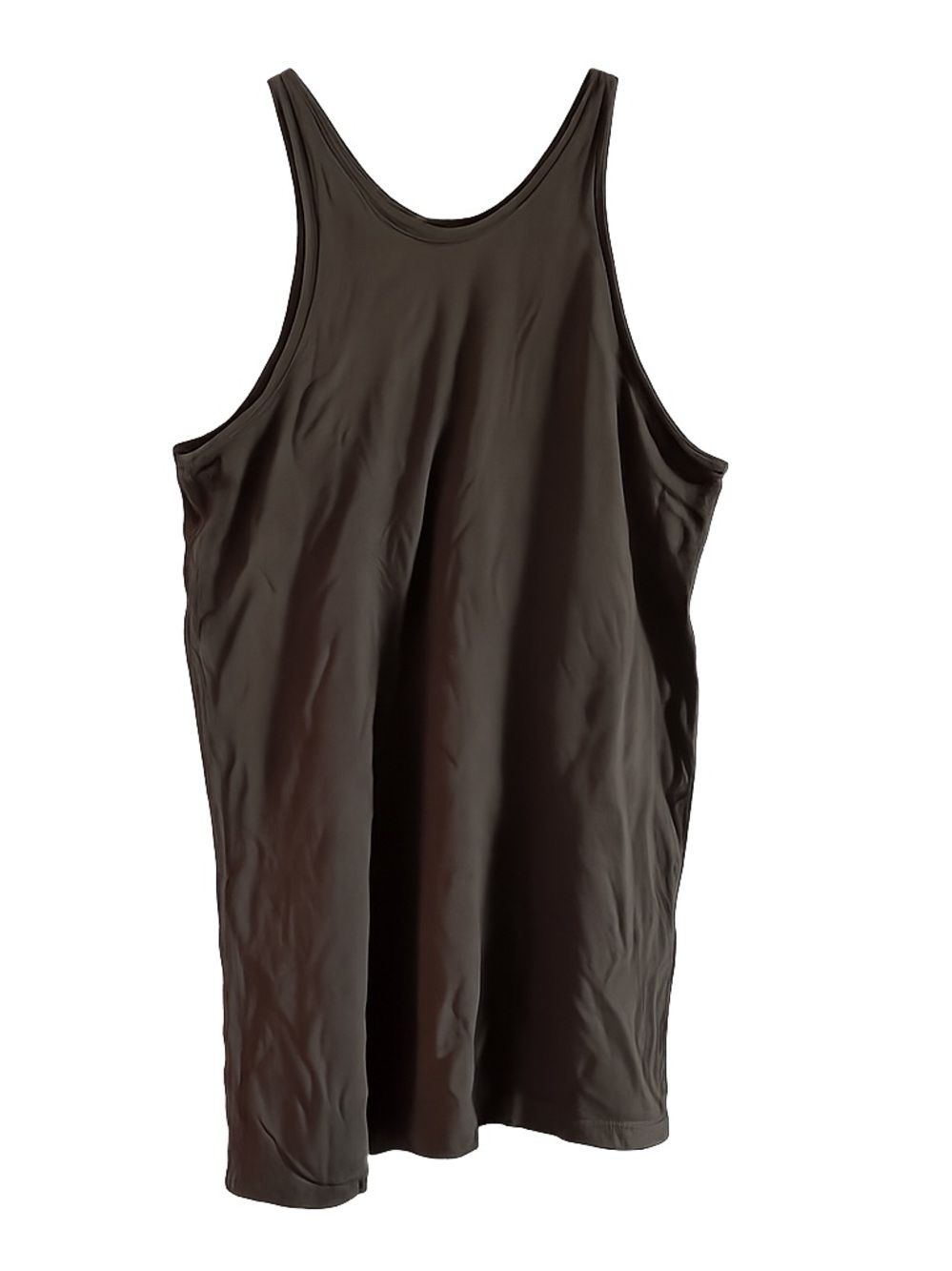 French Connection Khaki Green Fitted Tank Top | XS